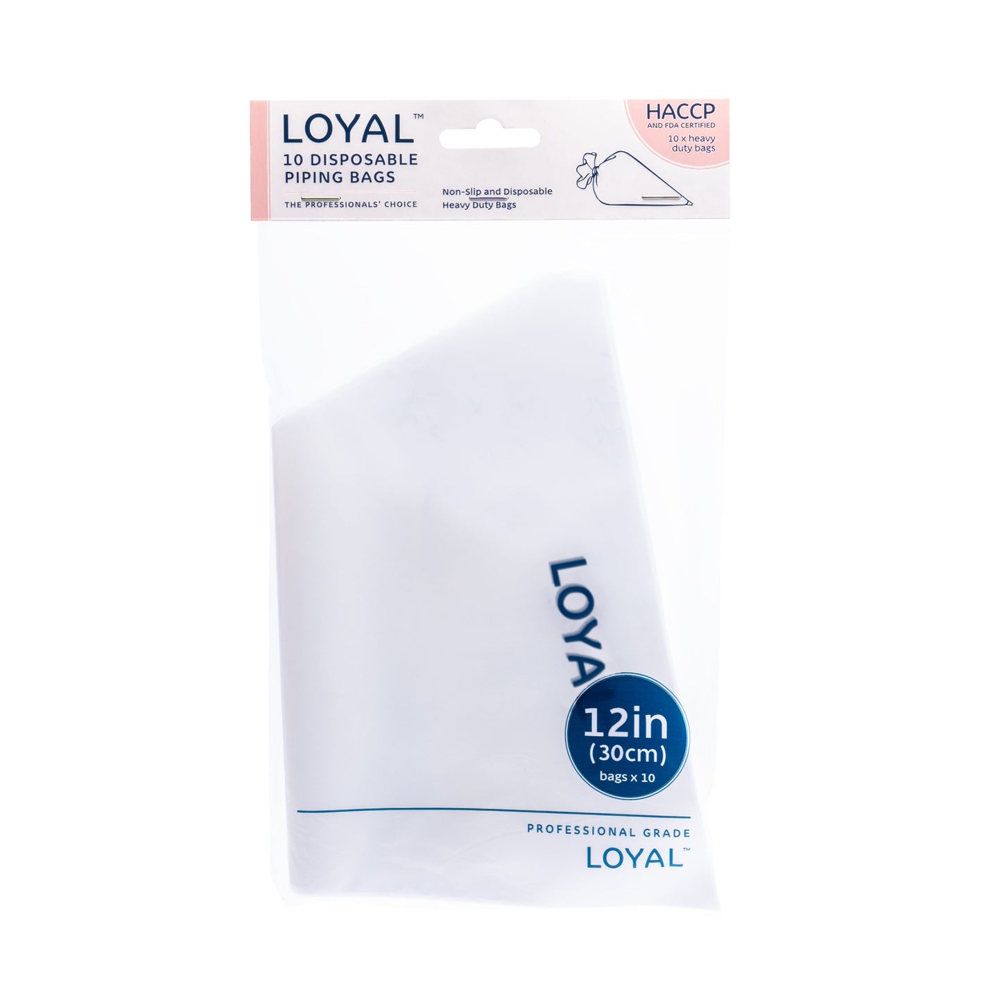 Loyal Biodegradable Disposable Piping Bags 12in / 30cm 10pcs