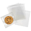 Clear Square Self Sealing Cookie Bags 12cm 100pcs