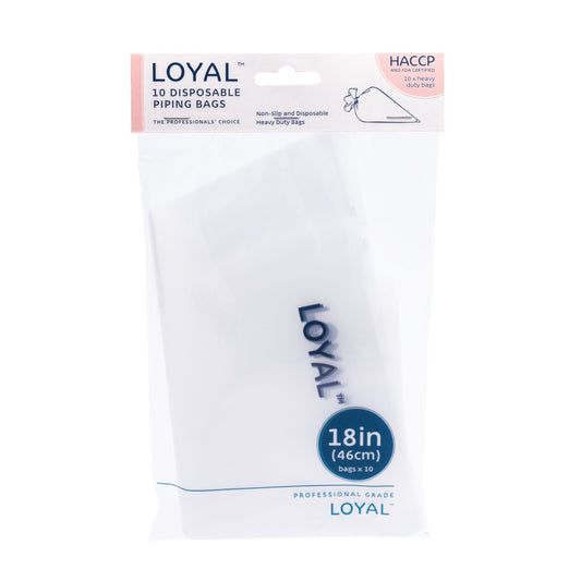 Loyal Biodegradable Disposable Piping Bags 18in / 46cm 10pcs