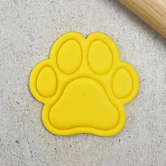 Paw Cookie Cutter and Embosser Set