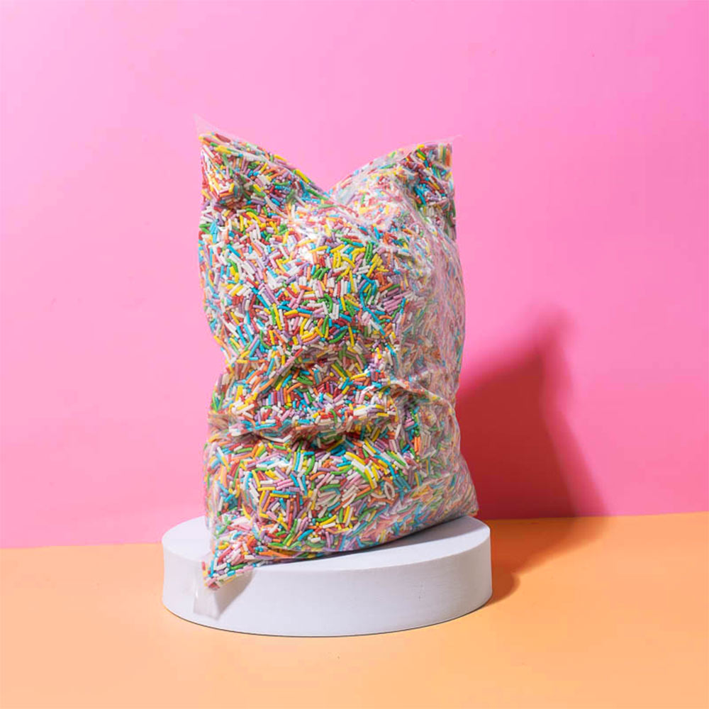 Sprinks Jimmies – Mixed Rainbow (2kg BULK Bag)