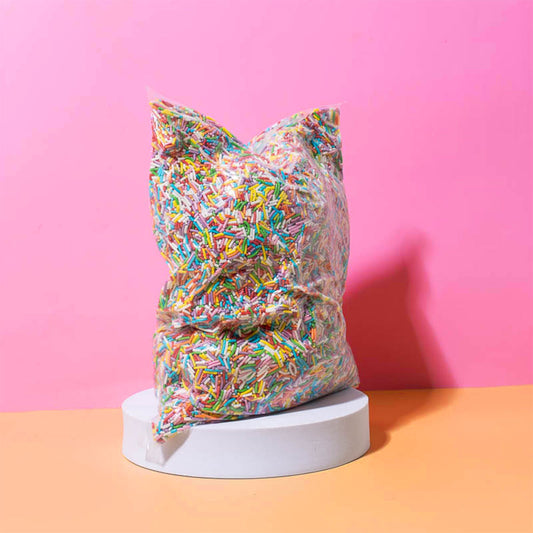 Sprinks Jimmies – Mixed Rainbow (2kg BULK Bag)