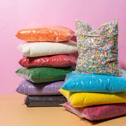 Sprinks Jimmies – Mixed Rainbow (2kg BULK Bag)