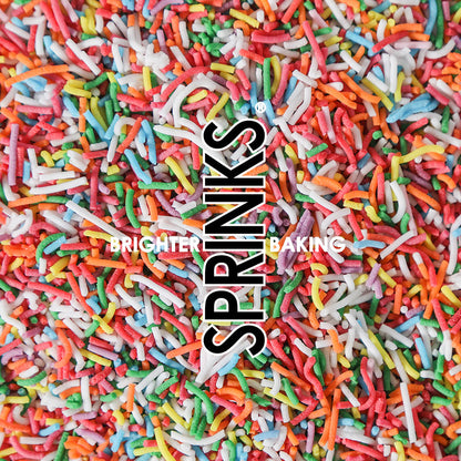 Sprinks Jimmies – Mixed Rainbow (2kg BULK Bag)