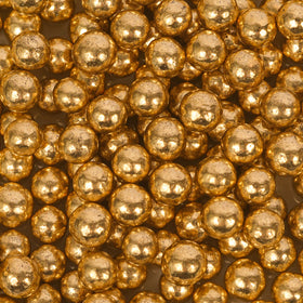 2kg Crunchy SHINY GOLD 8mm Sprinkles (2kg BULK Bag)
