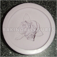 3 Small Roses Cupcake Top Mould