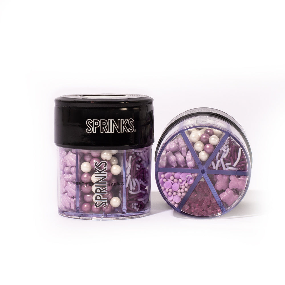 Sprinks Purple Mystic Mix 6 Cell Sprinkles 85g