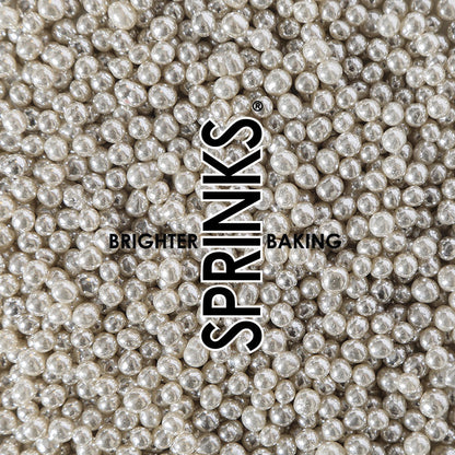 Cachous SILVER 4mm (85g) - by Sprinks