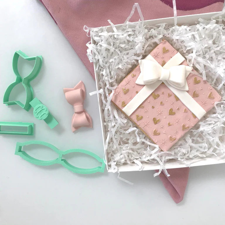 Small Bow Cookie Fondant Cutter Set (SweetP Cutters)