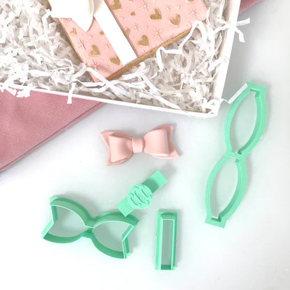Small Bow Cookie Fondant Cutter Set (SweetP Cutters)