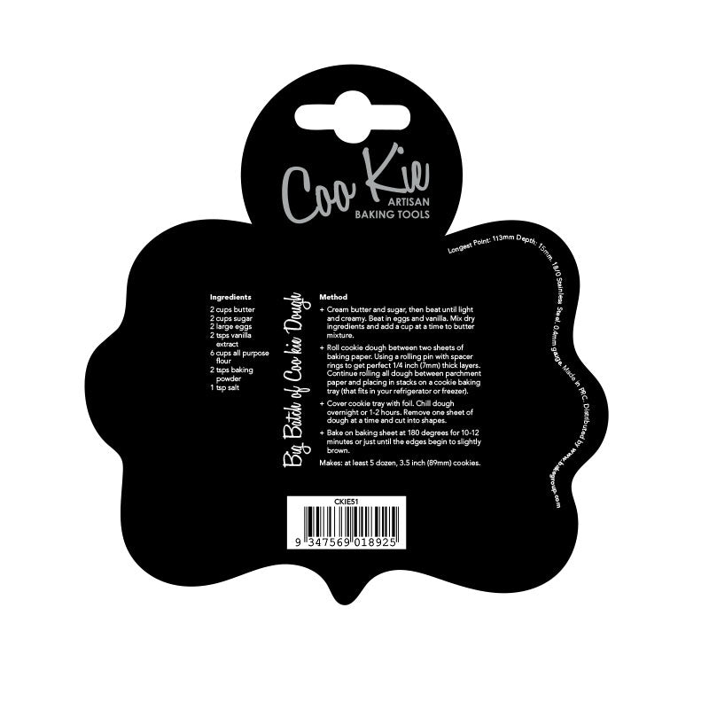 Coo Kie NAME PLAQUE Cookie Cutter