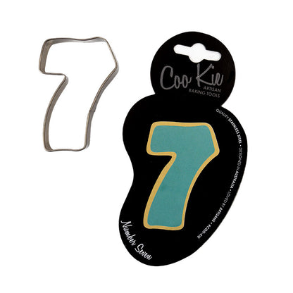 Coo Kie NUMBER 7 Cookie Cutter