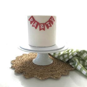 Bunting 6 Piece  Cookie Fondant Cutter Set (SweetP Cutters)