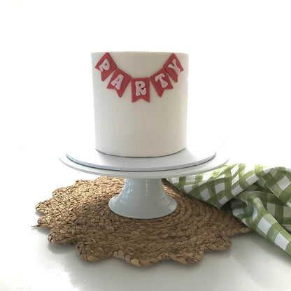 Bunting 6 Piece  Cookie Fondant Cutter Set (SweetP Cutters)