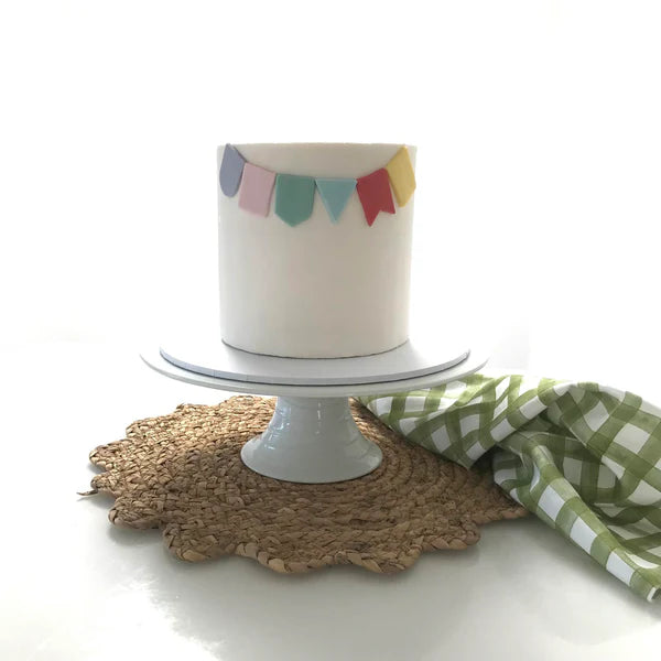 Bunting 6 Piece  Cookie Fondant Cutter Set (SweetP Cutters)