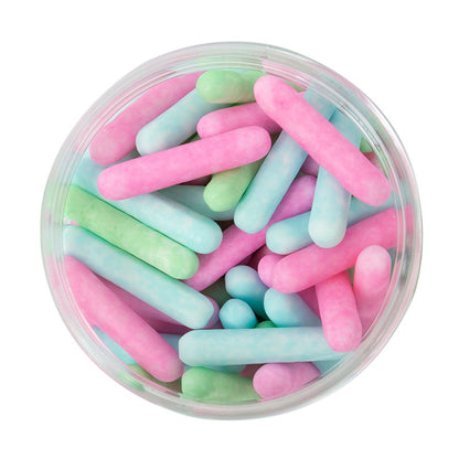 BULK 500g MARBLE PASTEL RODS Sprinkles - by Sprinks