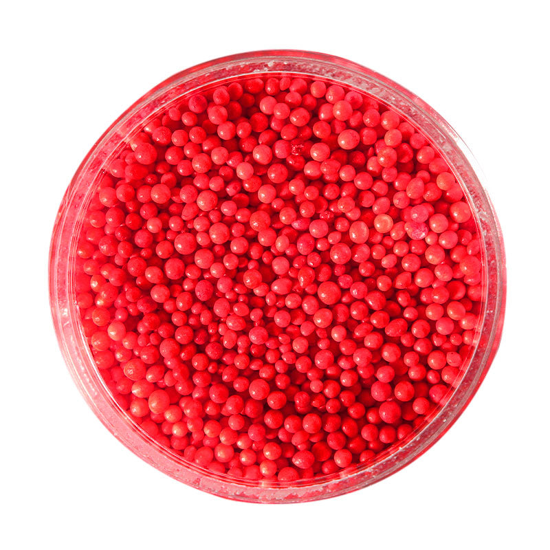 BULK 500g Nonpareils RED - by Sprinks