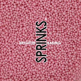 BULK 500g Nonpareils PASTEL PINK - by Sprinks