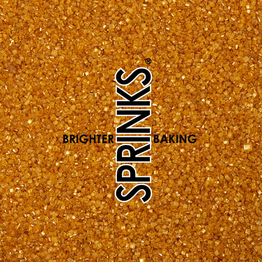 BULK 500g Gold Sanding Sugar - by Sprinks