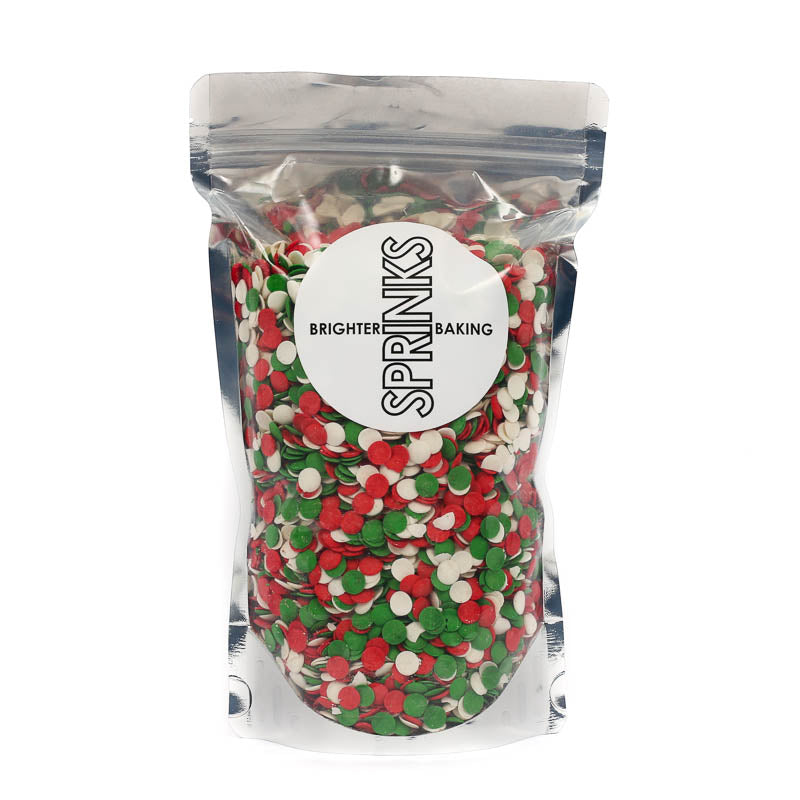 BULK Sprinks Holly Jolly Christmas Sprinkles 500g