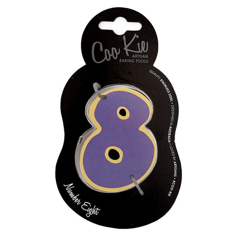 Coo Kie NUMBER 8 Cookie Cutter