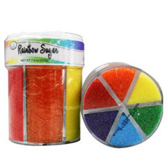 6 Cell Rainbow Sugar Mix 221g
