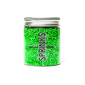 Nonpareils GREEN 2mm Sugar Balls (85g) - by Sprinks