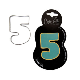 Coo Kie NUMBER 5 Cookie Cutter