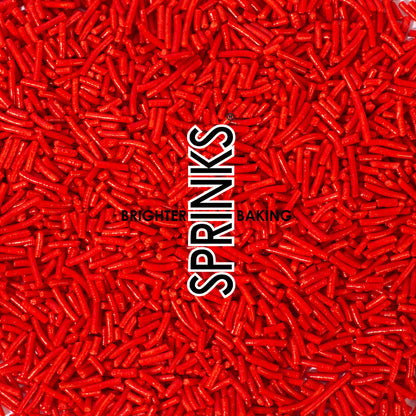 Jimmies 1mm RED (60g) - by Sprinks