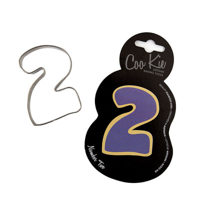 Coo Kie NUMBER 2 Cookie Cutter