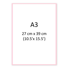 A3 Rectangle Cake Edible Icing Image - CUSTOM