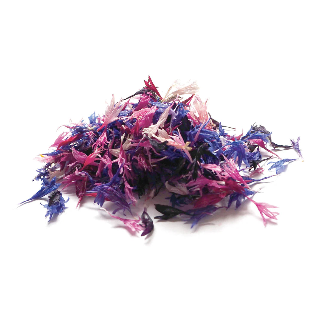 Dried Edible Flowers Australian Dried Edible Cornflower Jar