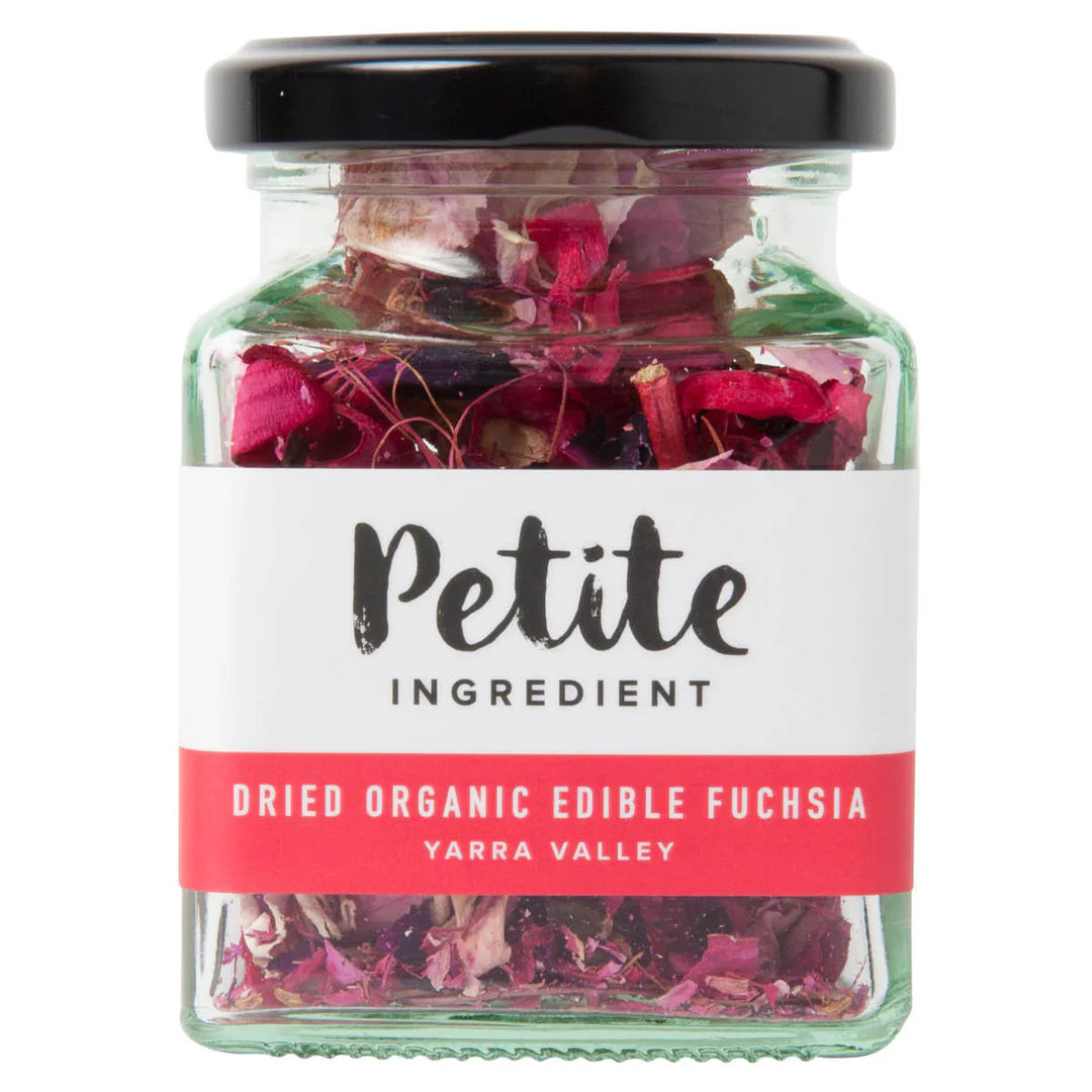 Dried Edible Flowers Australian Dried Edible Fuchsia Jar