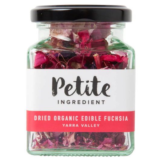 Dried Edible Flowers Australian Dried Edible Fuchsia Jar