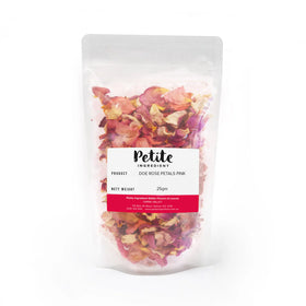 Dried Edible Flowers Australian Rose Petals Pink Jar