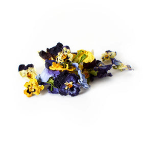 Dried Edible Flowers Australian Viola Jar