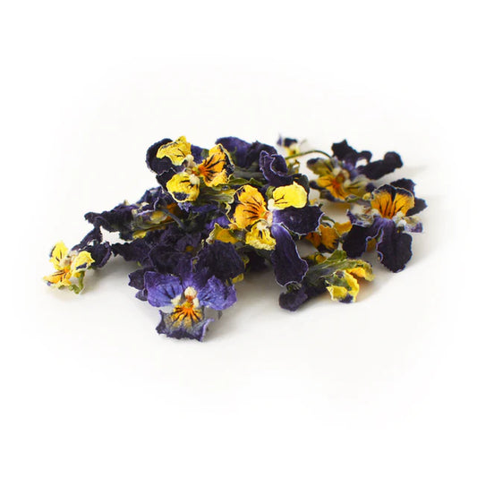 Australian Dried Edible Flowers Johnny Jump Up Jar