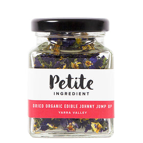 Australian Dried Edible Flowers Johnny Jump Up Jar