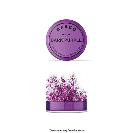 Barco Flitter Glitter Dark Purple 10ml