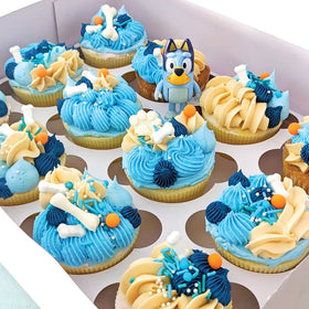 Bluey - Plastic Figurines Cake Cupcake Toppers (8 pieces)
