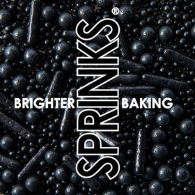 BUBBLE & BOUNCE BLACK (75g) Sprinkles - by Sprinks