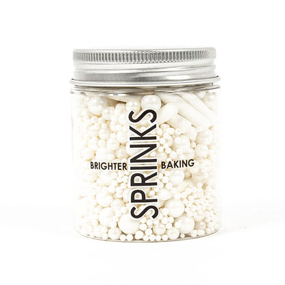 BUBBLE & BOUNCE WHITE (75g) Sprinkles - by Sprinks