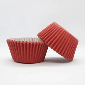 BULK Red Grease Proof Baking Cups (#550) 500pcs