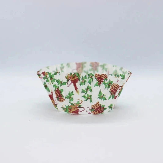Christmas White Baking Cups (#700) 240pcs