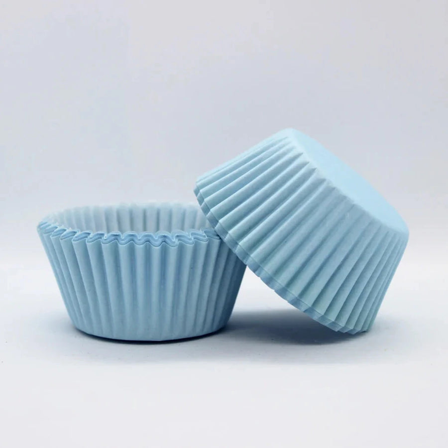 BULK Powder Blue Paper Baking Cups (#550) 500pcs