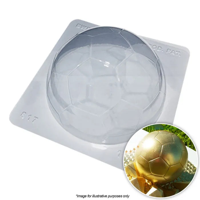 Soccer Ball 1kg Extra Large Chocolate Mould | 3 piece