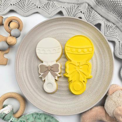 Baby Rattle Cutter & Debosser Set