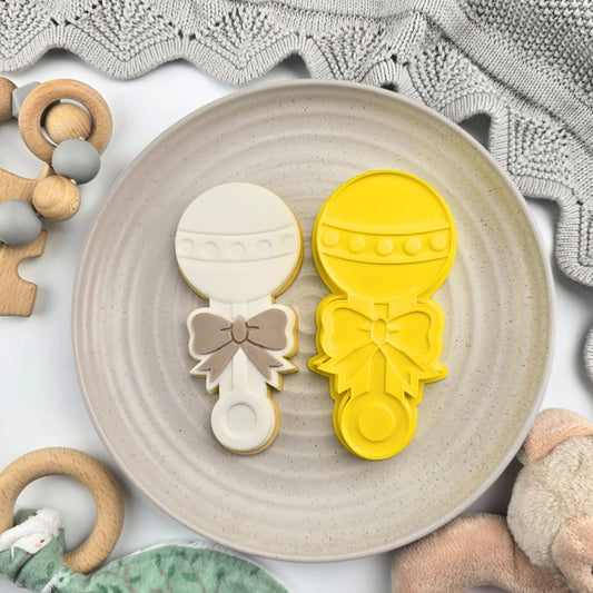 Baby Rattle Cutter & Debosser Set