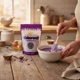 Bakette Purple Colourmelts - Candy Melting Drops (250g)