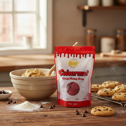 Bakette Red Colourmelts - Candy Melting Drops (250g)